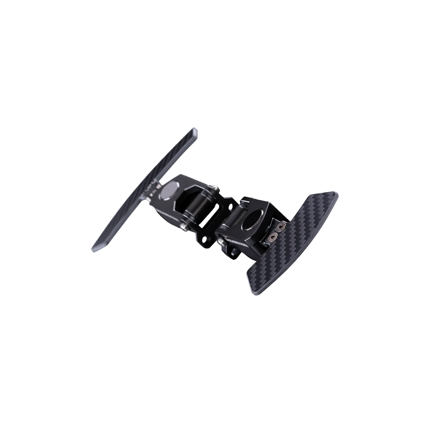 Fanatec ClubSport Moduł Magnetycznych Łopatek widok na obie łopatki pod kątem